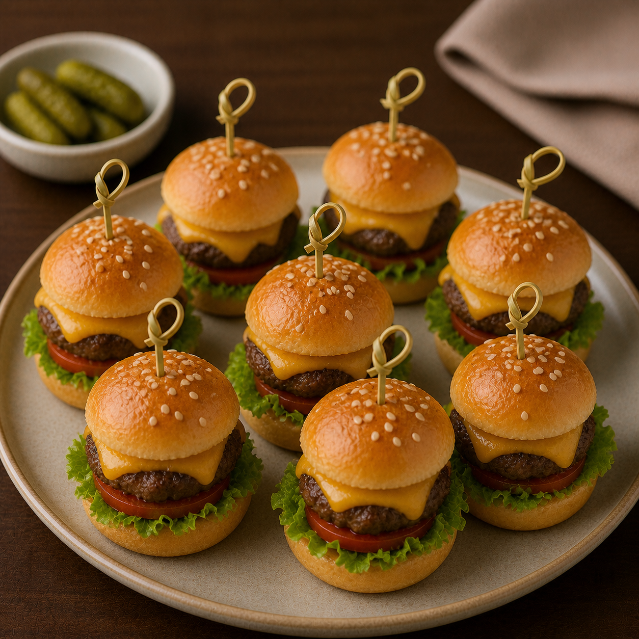 Mini Cheese Burger
